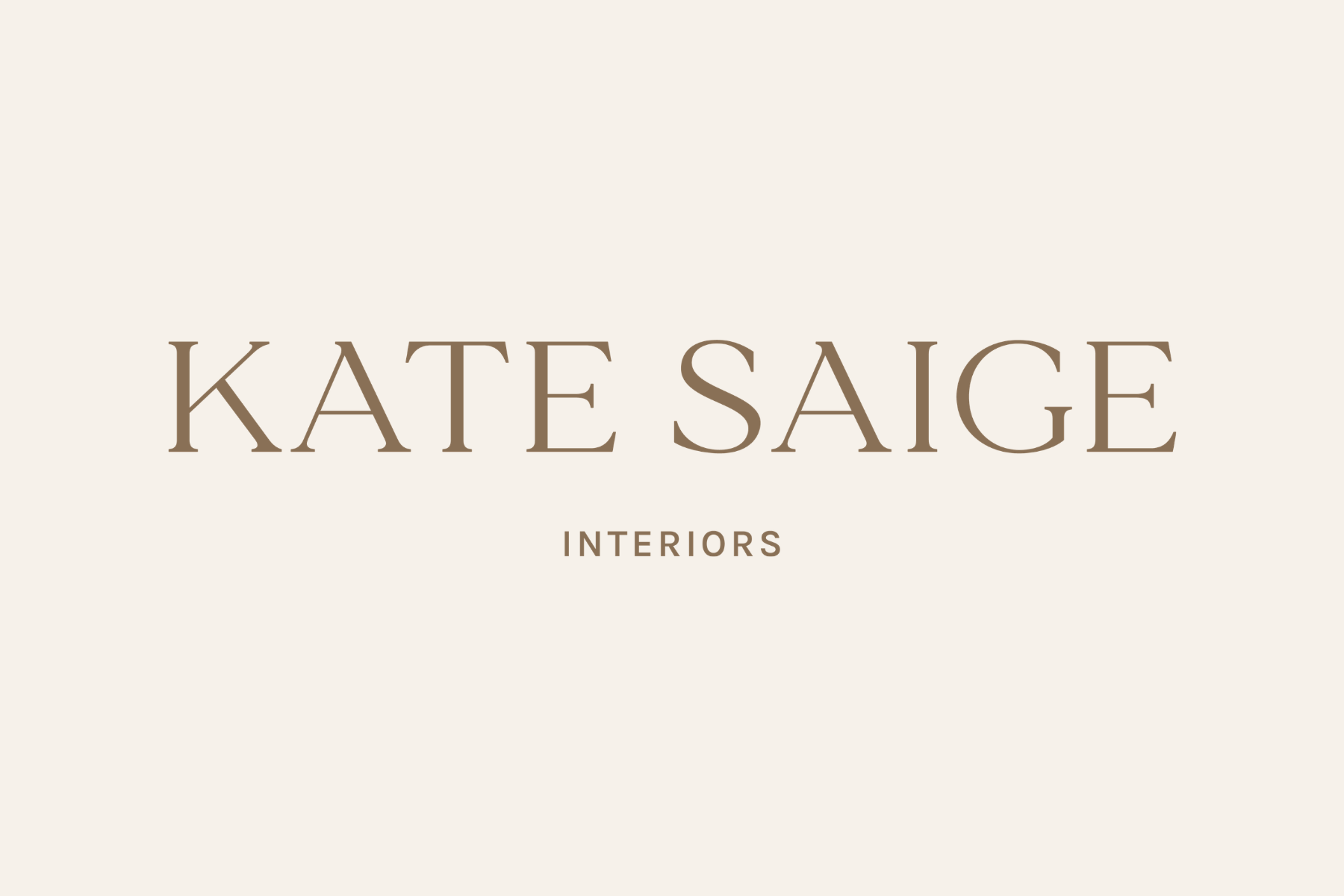 Kate Saige Interiors logo