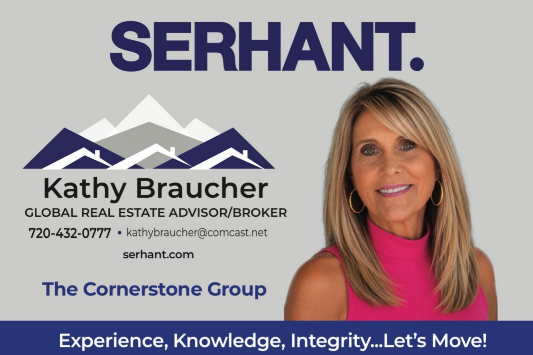 Kathy Braucher — Serhant logo